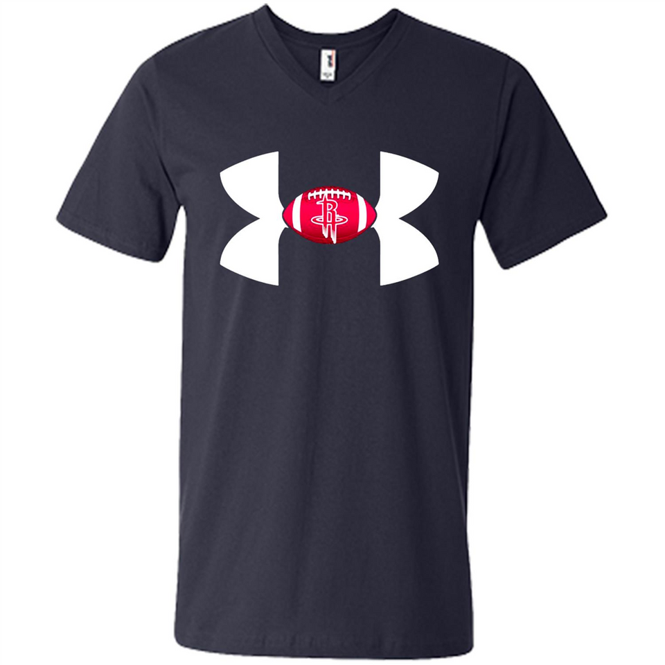 Houston Rockets Under Armour Logo - Men's V-Neck