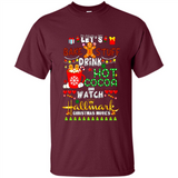 Let's Bake Stuff Drink Hot Cocoa Hallmark-Christmas Movies Sweatshirt PINGPONG