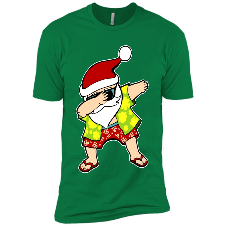 Dabbing Santa Christmas In July 1 - Premium Short Sleeve T-Shirt