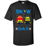 Snow Day Shirt For Indiana Pacers Vs Minion Fans pingpong