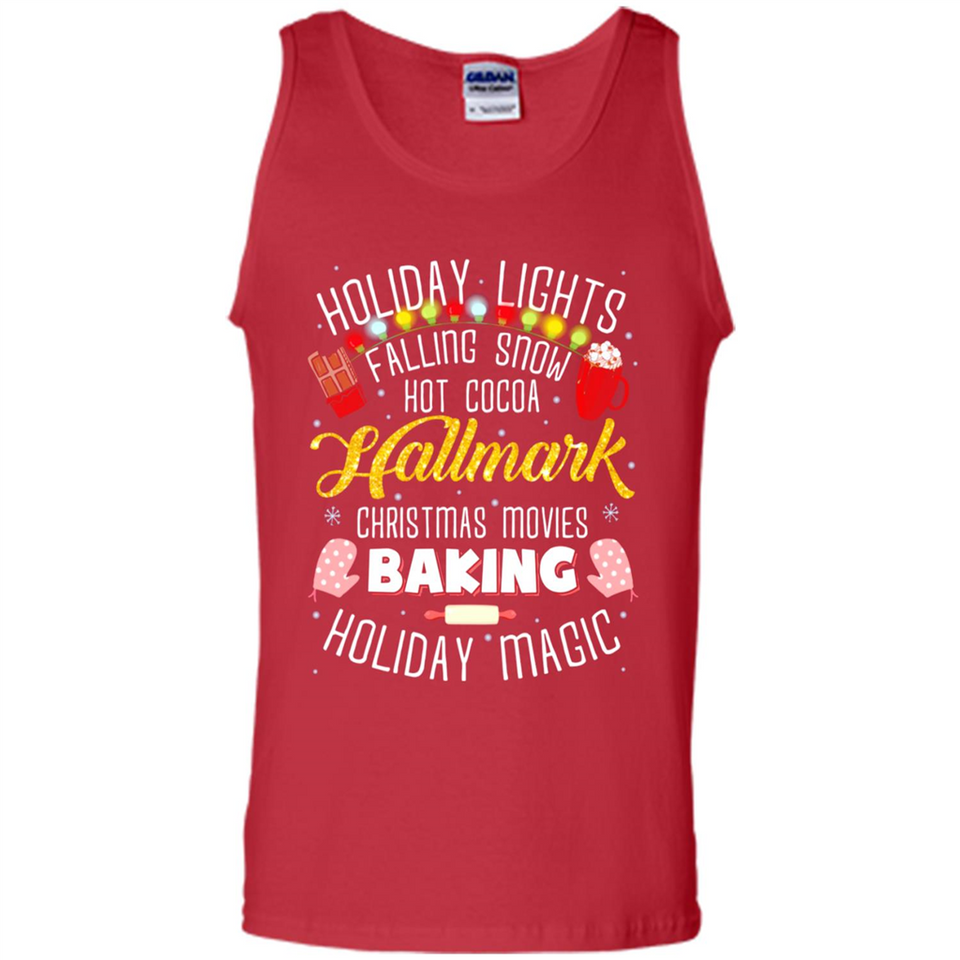 Holiday Lights Falling Snow Hot Cocoa Hallmark Christmas movie