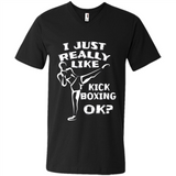 Kick Boxing Shirt Kick Boxer Boxing Workout - Men's V-Neck