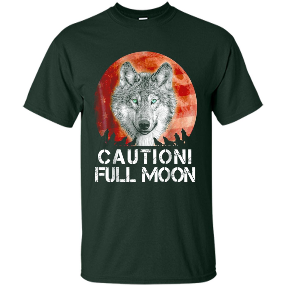 Caution Full Moon Werewolf
