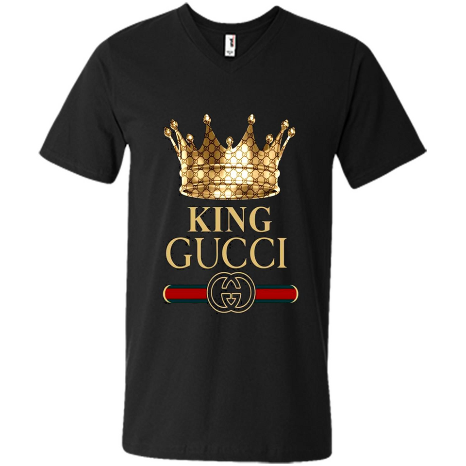 Cover your body with amazing King Crown Gucci Logo Black PING PONG