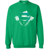 Carolina Panthers And Superman Fans - Sweatshirt