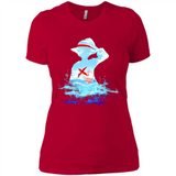 Luffy sea 2 - Ladies' Boyfriend T-Shirt
