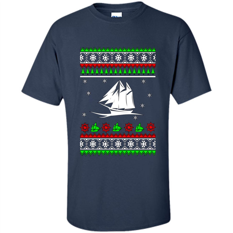 Nautical Anchor Ugly Christmas sweater PINGPONG