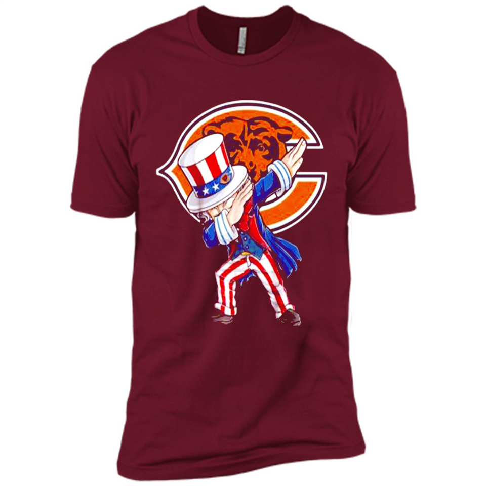 NFL CHICAGO BEARS UNCLE SAM DABBING INDEPENDENCE DAY