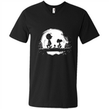 Snoopy The Peanuts Walking To The Moon