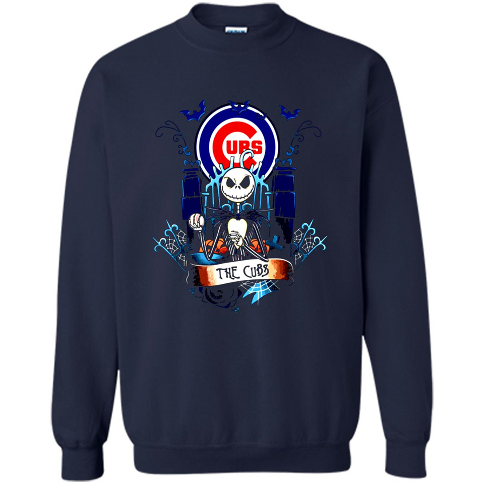 Chicago Cubs Halloween The Nightmare Before Christmas - Sweatshirt