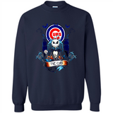 Chicago Cubs Halloween The Nightmare Before Christmas - Sweatshirt