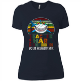 Teacher Shark Doo Doo Doo Your Homework Funny shirt Ladies' Boyfriend