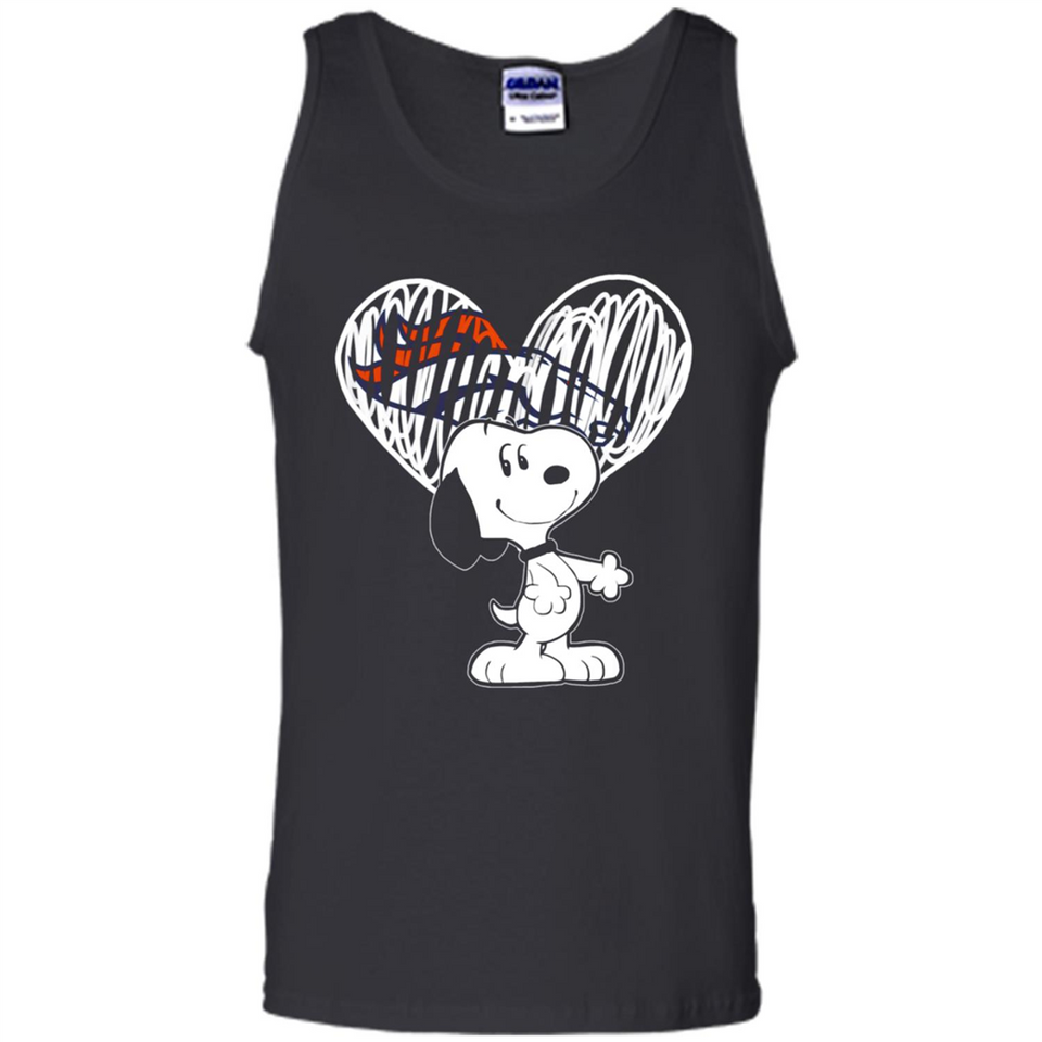 I LOVE DENVER BRONCOS SNOOPY IN MY HEART NFL
