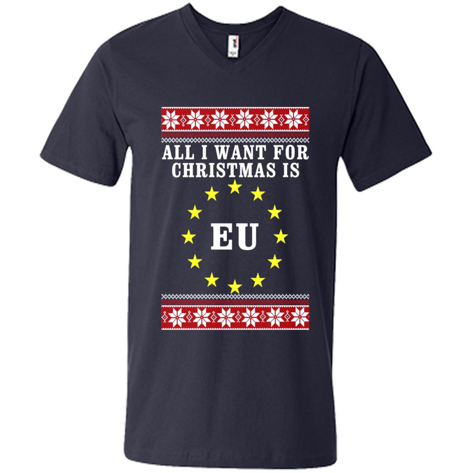 All I want for Christmas is EU ugly - Men's V-Neck