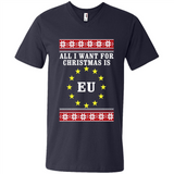 All I want for Christmas is EU ugly - Men's V-Neck
