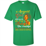 August Girl She Slays She Prays Beautiful Birthday PINGPONG