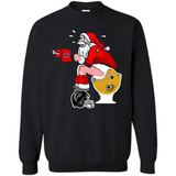 Tampa Bay Buccaneers Santa Claus Toilet