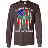 Dallas Stars - stand for the flag kneel for the cross