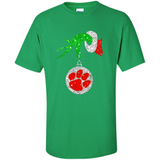 Amazing tee Clemson Tigers Glitter Grinch Monogram Ornament Christmas Gift - Sao chép - Shirt