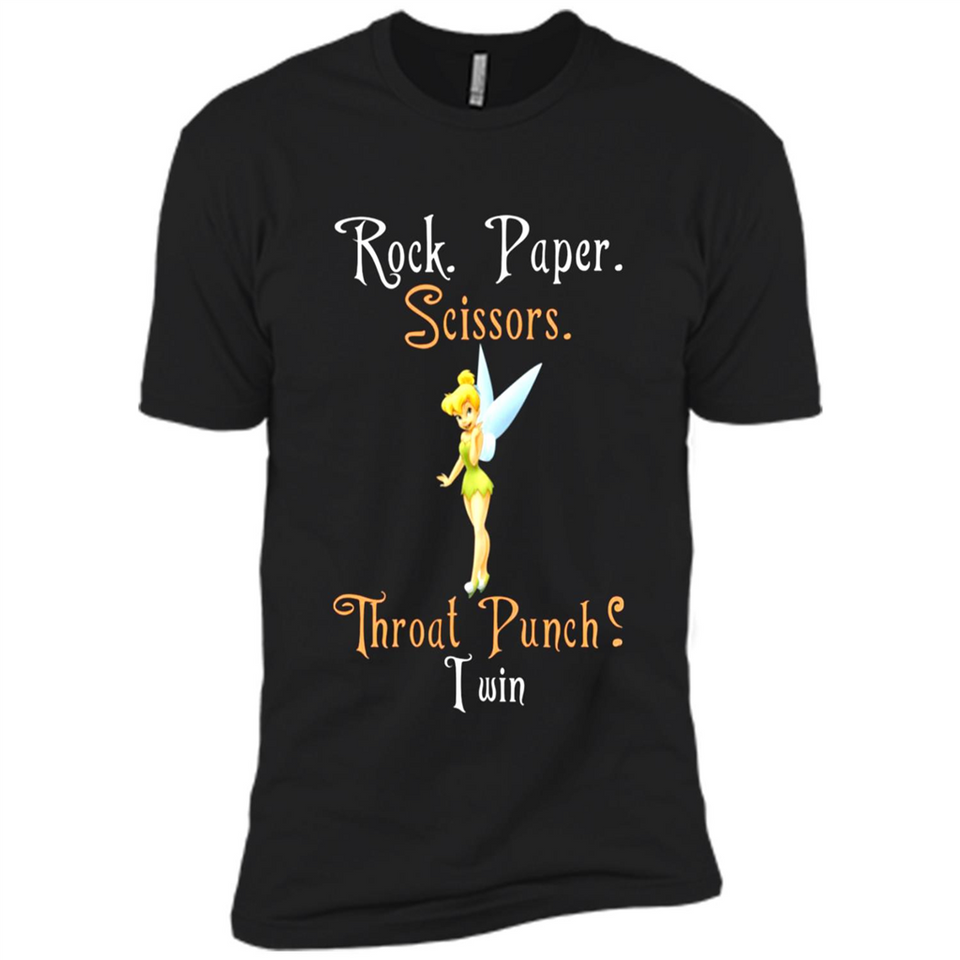 Tinker Bell Rock Paper Scissors Throat Punch I win PINGPONG