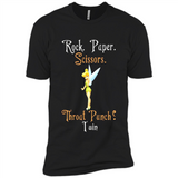 Tinker Bell Rock Paper Scissors Throat Punch I win PINGPONG