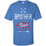 Brother Shirt Buffalo Plaid Family Camping Bear Tee - Shirt