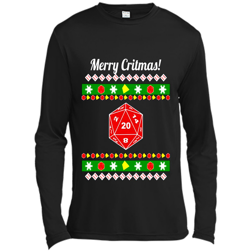 Merry Critmas ugly sweater PINGPONG