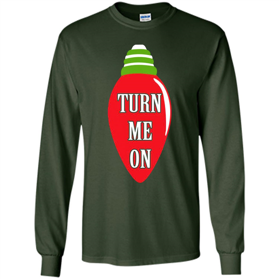 Turn Me On Christmas Tree Light Bulb Decoration