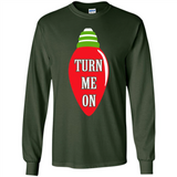 Turn Me On Christmas Tree Light Bulb Decoration