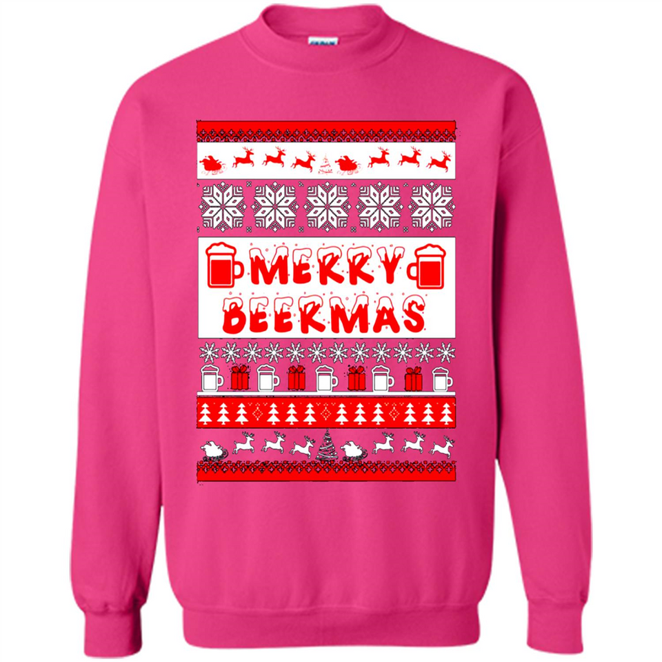 Merry Beermas Christmas sweater PINGPONG
