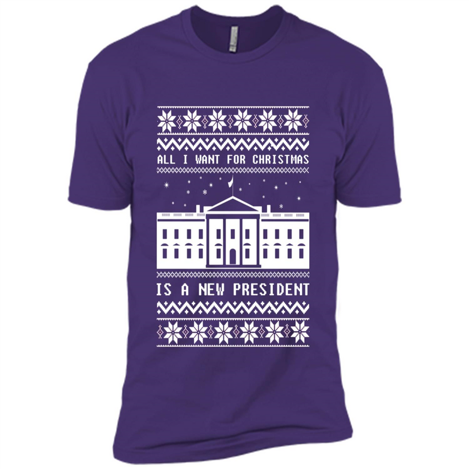 All I want for Christmas is a new president ugly PINGPONG