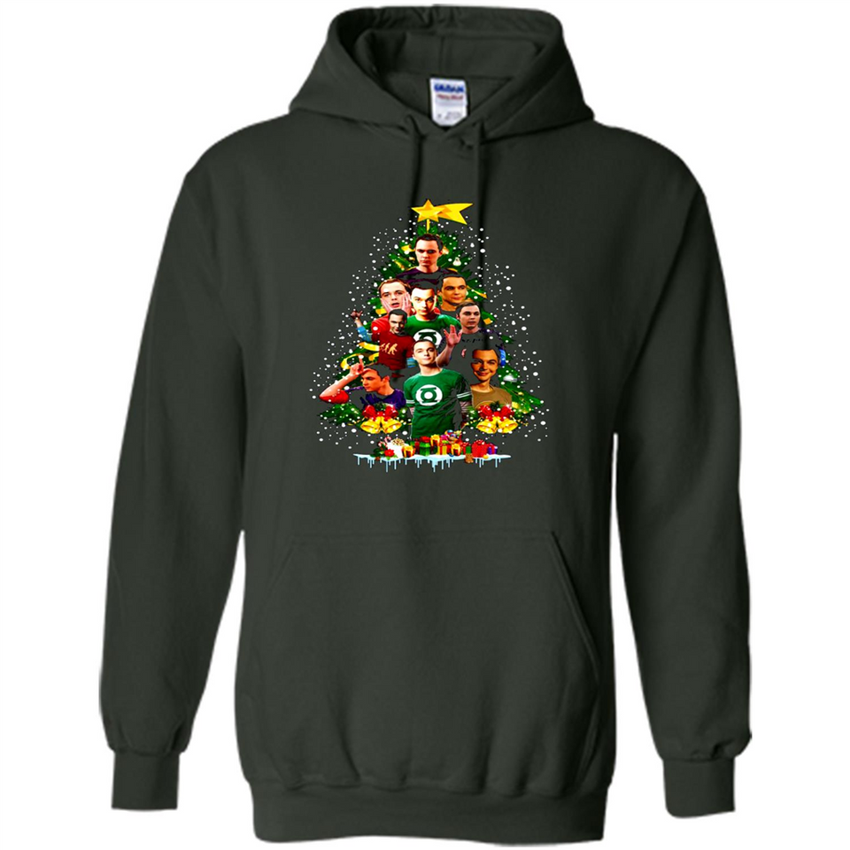 Sheldon Cooper Christmas tree sweater PINGPONG