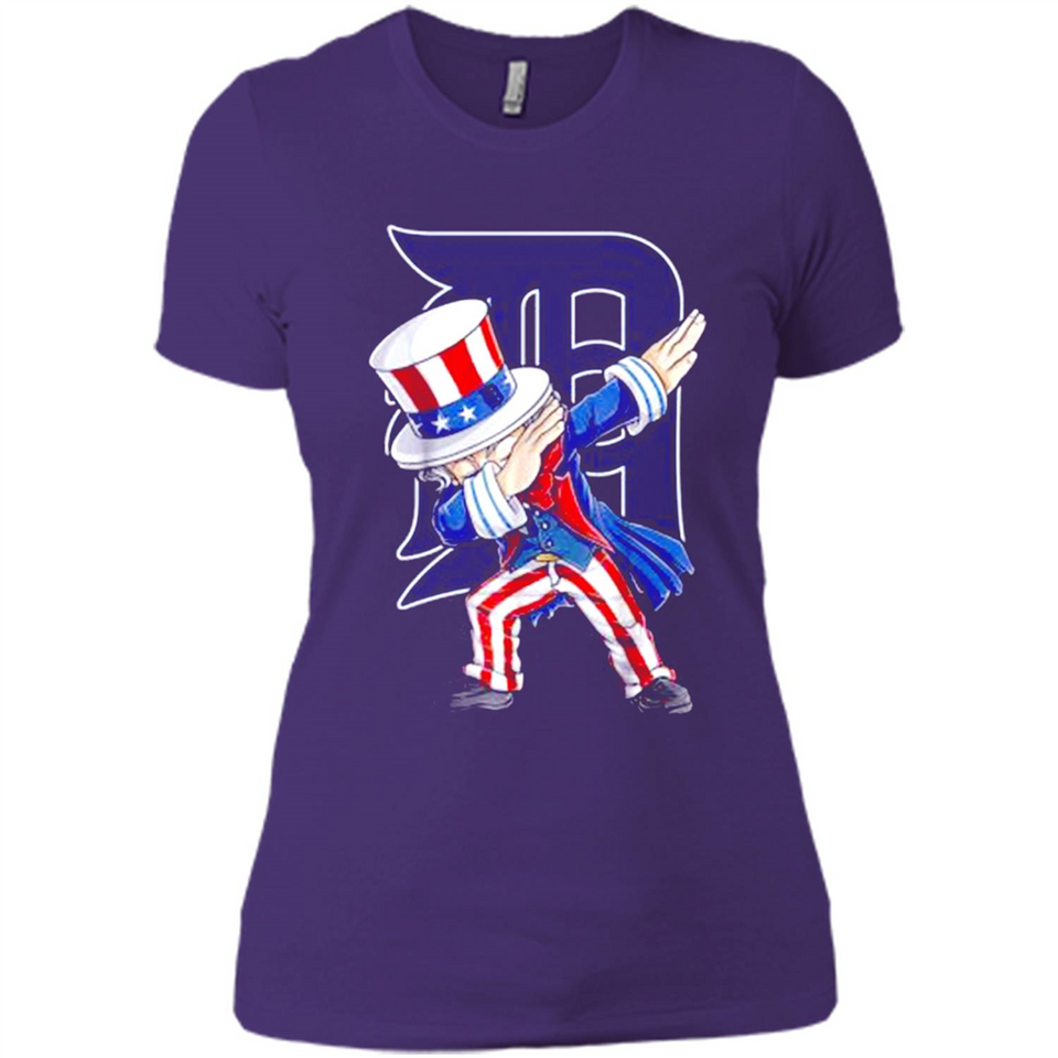 MLB DETROIT TIGERS UNCLE SAM DABBING INDEPENDENCE DAY