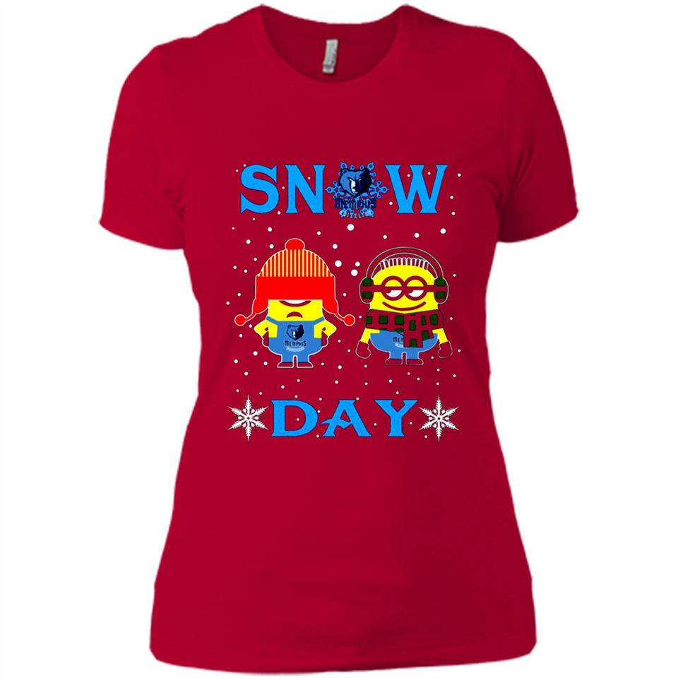 Snow Day Shirt For Memphis Grizzlies Vs Minion Fans pingpong