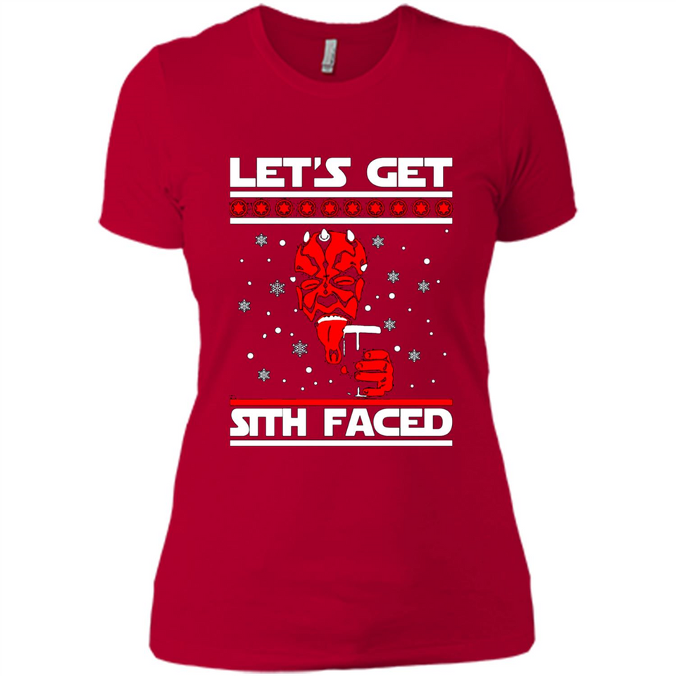 Let’s get sith faced Christmas sweatshirt PINGPONG