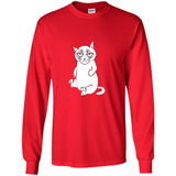 annoyed kitty touchy kitty grouchy ball of fur noody kitty PING PONG
