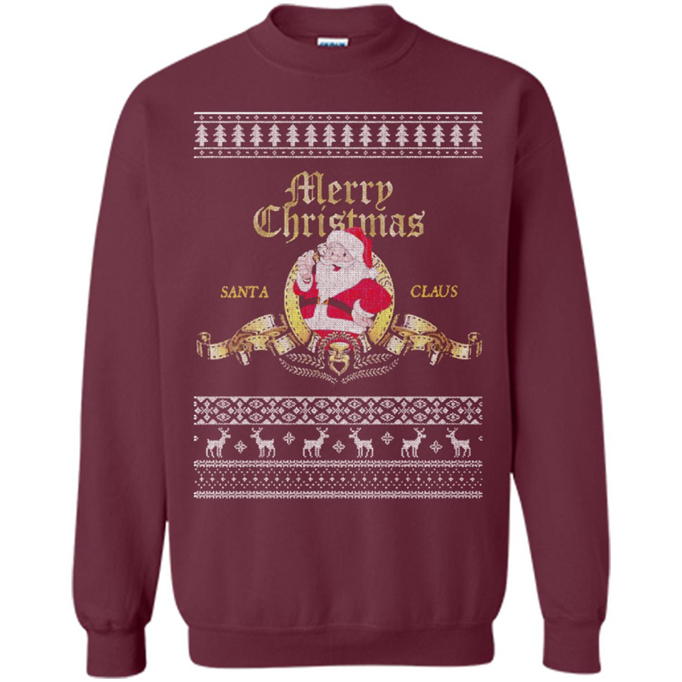 Christmas Santa Goldwyn Mayer Logo - Sweatshirt