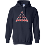 Flamingo Christmas Tree Flamingo - Hoodie
