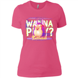 Wanna Play Tattletail - Ladies' Boyfriend T-Shirt