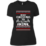 Merry Christmas ya filthy animal ulgy sweater PINGPONG