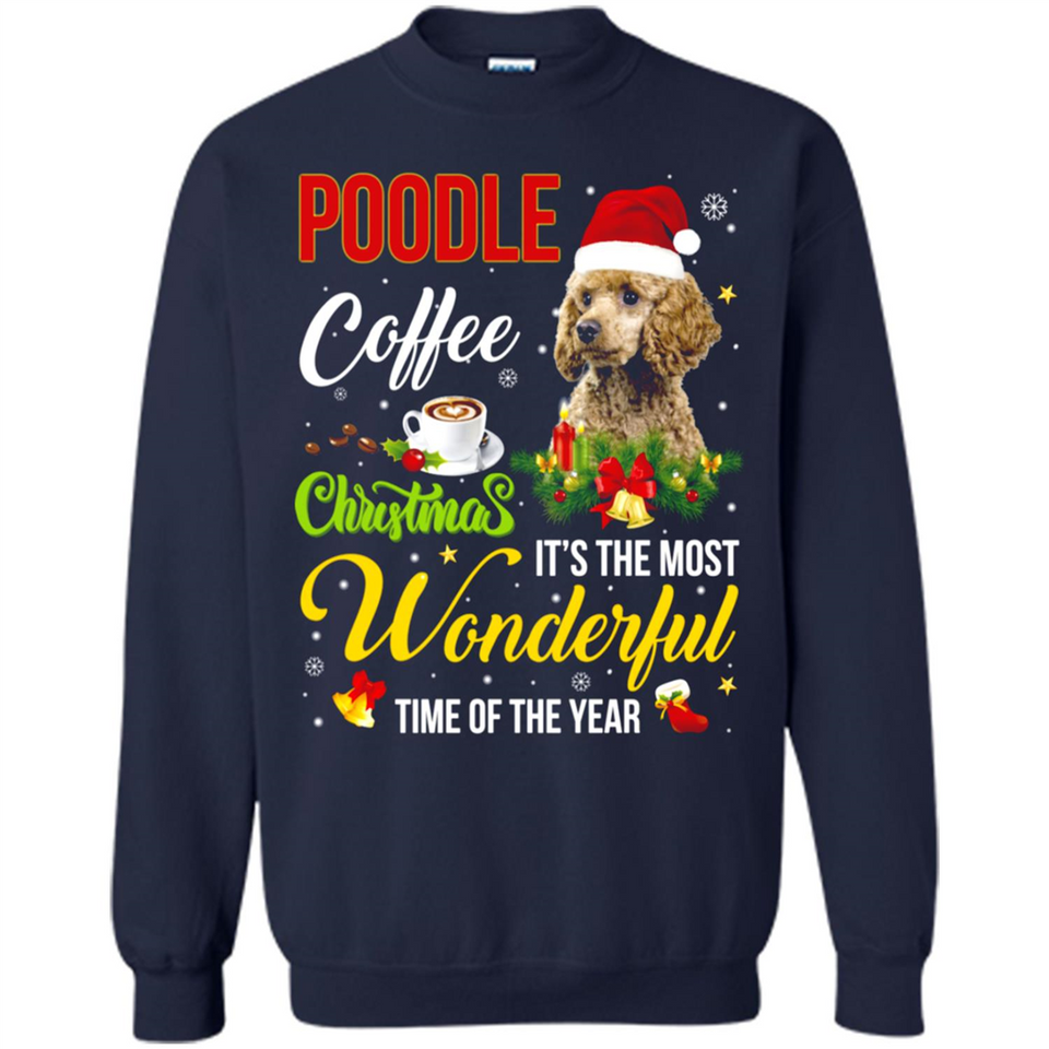 Poodle Coffee Wonderful Christmas