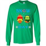 Snow Day Shirt For Chicago Bears Vs Minion Fans pingpong