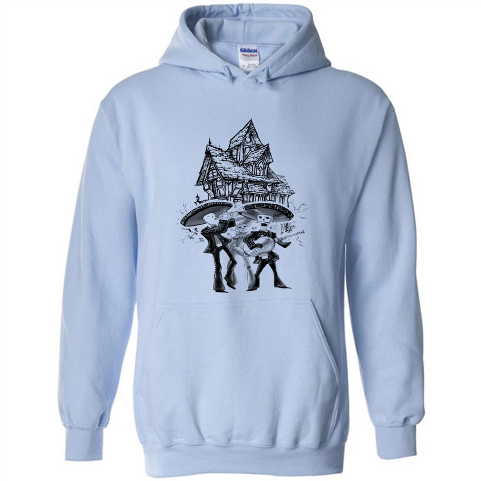 Mariachi Skeleton Shirt Dia De Los Muertos Tequila - Hoodie