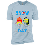 Snow Day Shirt For Carolina Hurricanes Vs Minion Fans pingpong