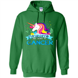 Unicorns are born in Cancer Birthday Rainbow Gift Custom Ultra Cotton