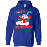 Snowman Wanna Kiss My Carrot Christmas - Hoodie