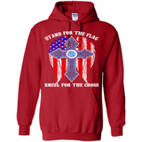 Detroit Lions - stand for the flag kneel for the cross