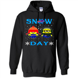 Snow Day Shirt For Buffalo Bills Vs Minion Fans pingpong