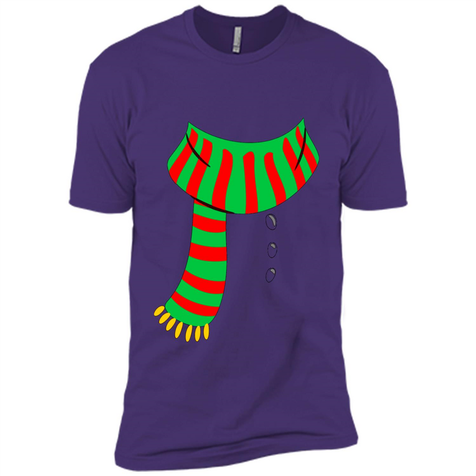 Snowman Scarf Costume T-shirt Christmas