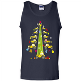 Tractor Car Christmas Tree T-shirt For Drivers